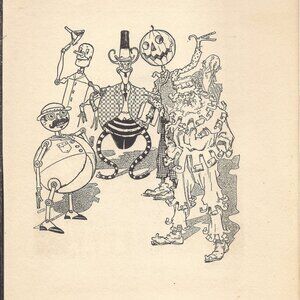 John R, Neill - 1915 The Scarecrow of OZ - Full Page Print #23